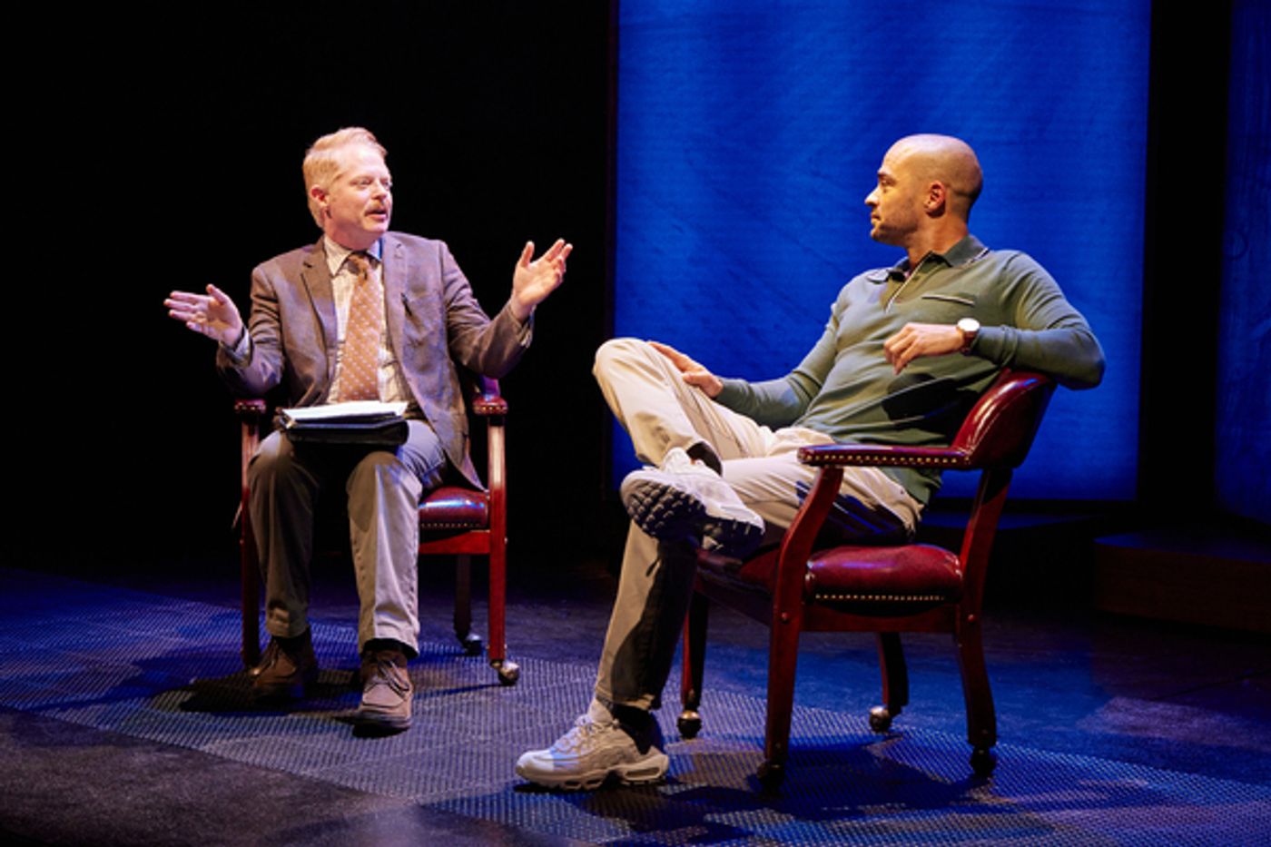 Photos: See New Images of Jesse Williams, Jesse Tyler Ferguson & More in TAKE ME OUT  Image