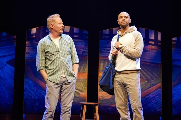 Jesse Tyler Ferguson and Jesse Williams  Photo