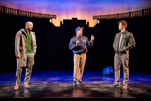 Jesse Tyler Ferguson, Jesse Williams, and Bill Heck @ BroadwayWorld Jesse Tyler Ferguson, Jesse Williams, and Bill Heck Photo