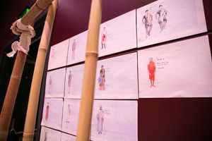 Costume sketches by Scenic and Costume Designer Tim Hatley for Life of Pi Photo