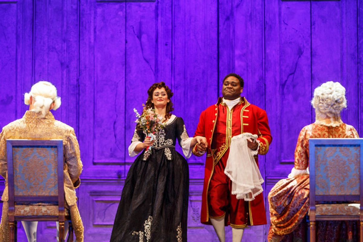 Michael Sumuel and Natasha Te Rupe Wilson at 