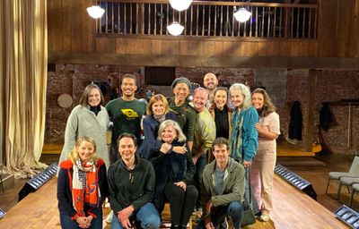 Faith Prince and the cast of A Man of No Importance  Photo