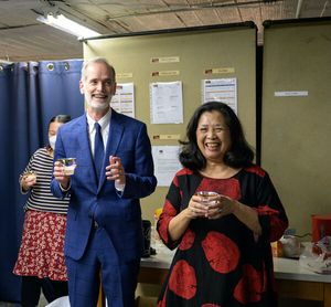 Jack Cummings III, Mia Katigbak @ BroadwayWorld Jack Cummings III, Mia Katigbak Photo