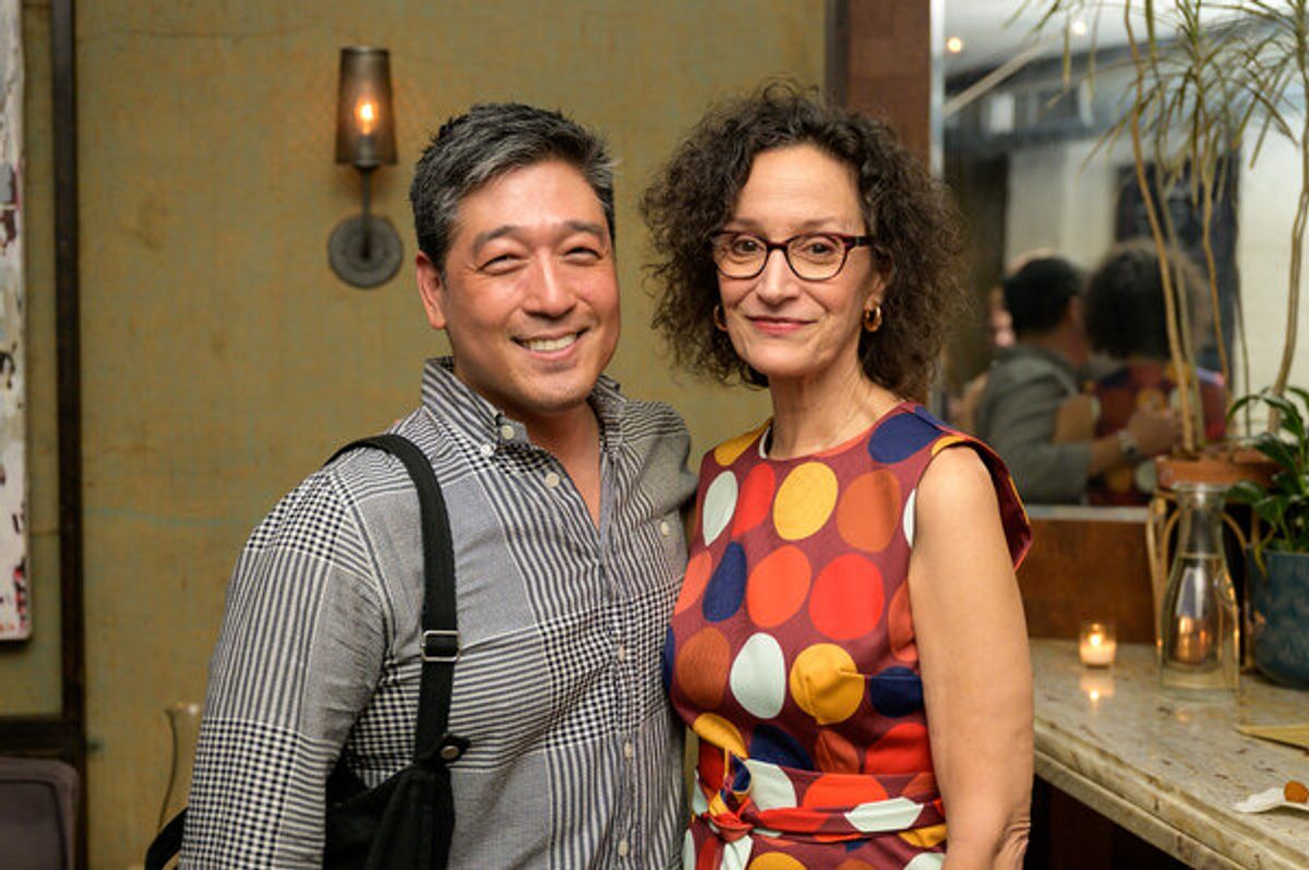 Peter Kim, Barbara Walsh at 