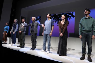 The company at curtain call Photo