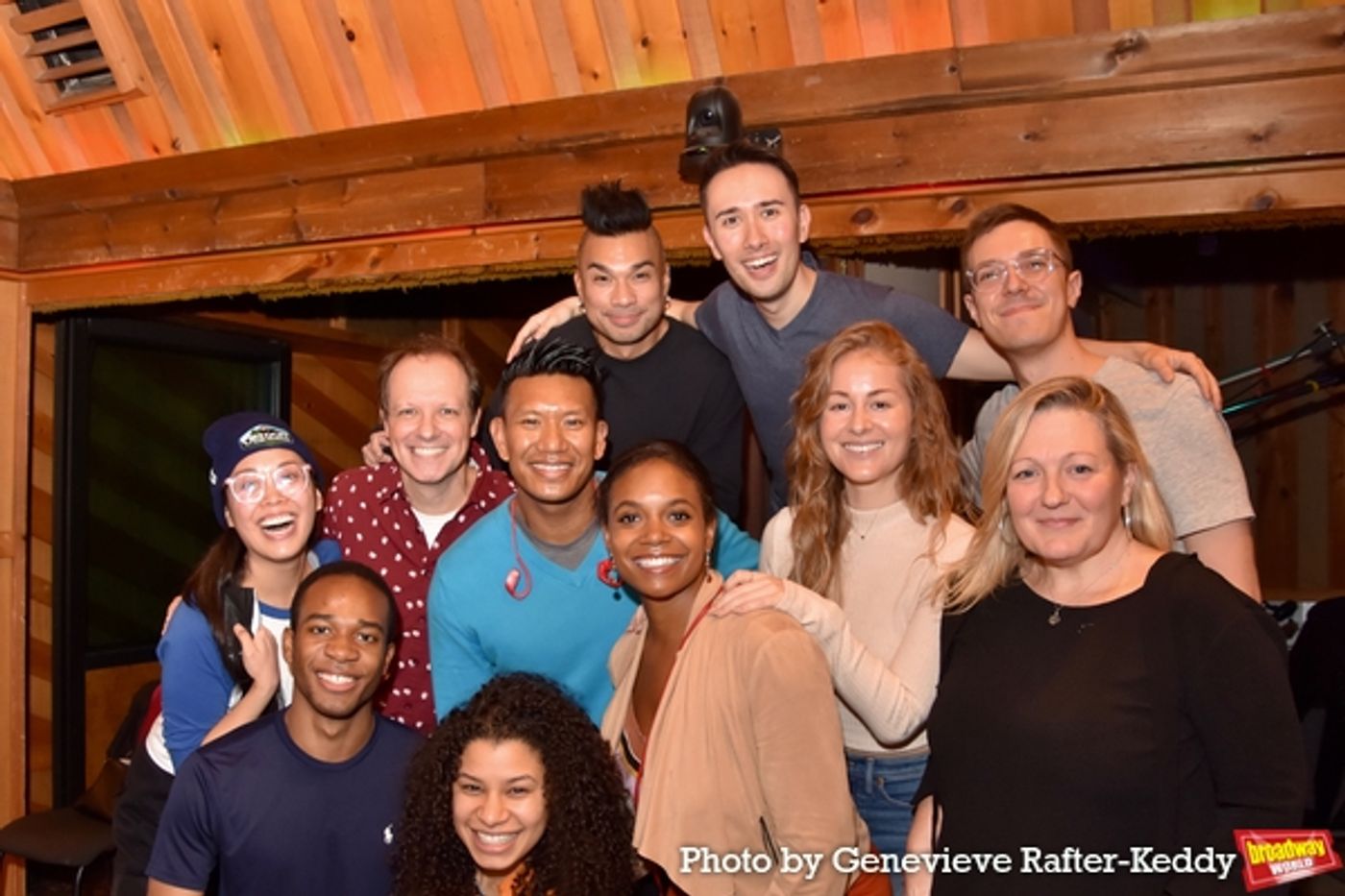 Photo Exclusive: The Cast of INTO THE WOODS Sings 'Carols For a Cure'  Image