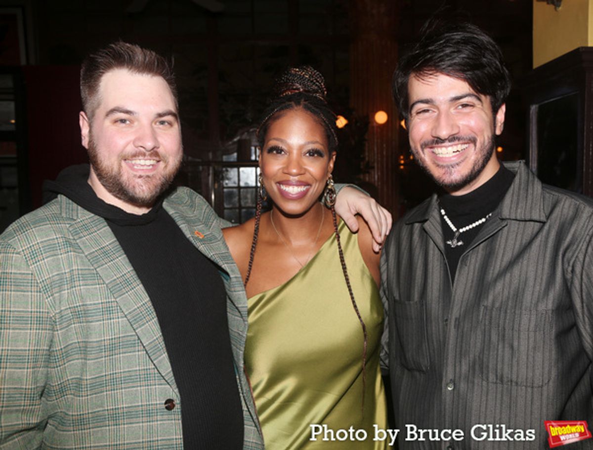 Nate Miller, Marinda Anderson and Dario Ladani Sanchez at 