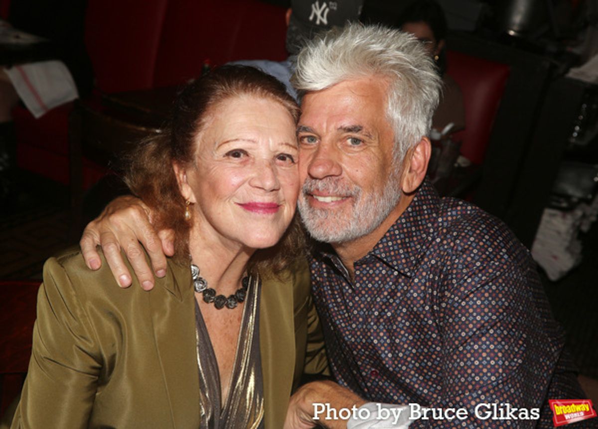 Linda Lavin and Steve Bakunas at 