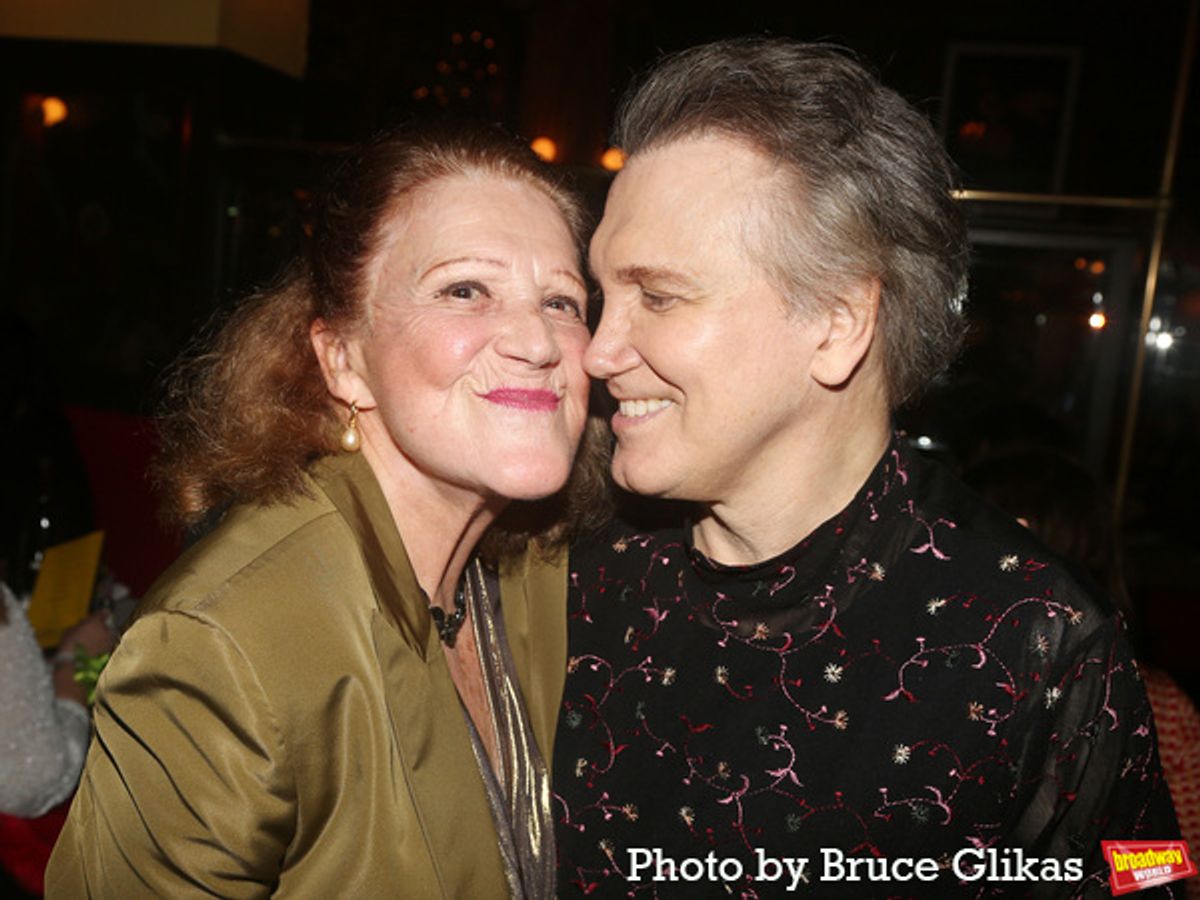 Linda Lavin and Charles Busch at 