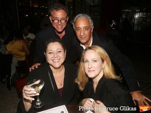 Camryn Manheim, Michael Greif, Jeff Mahshie and Katie Finneran @ BroadwayWorld Camryn Manheim, Michael Greif, Jeff Mahshie and Katie Finneran Photo