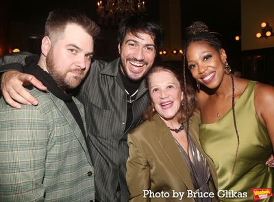 Nate Miller, Dario Ladani Sanchez, Linda Lavin and Marinda Anderson  Photo
