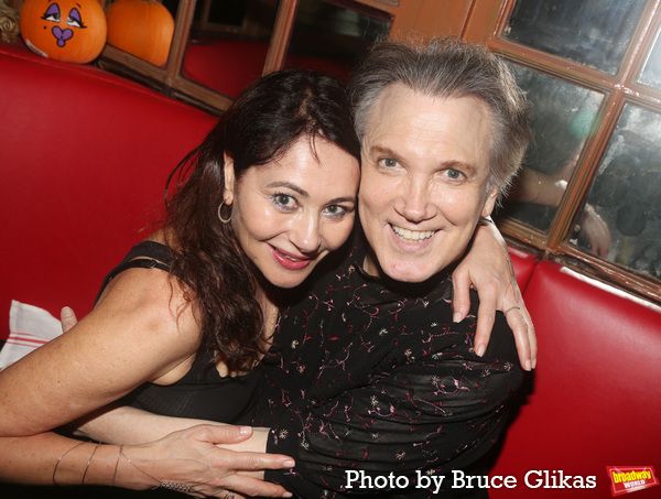Frances Ruffelle and Charles Busch Photo