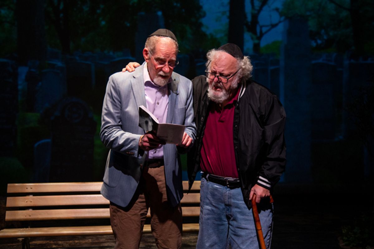 Richard Masur, Josh Mostel at 