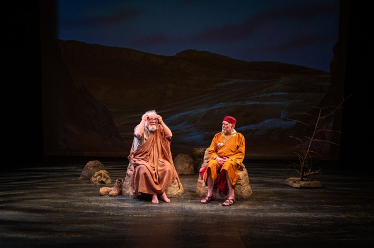 Josh Mostel, Richard Masur at 