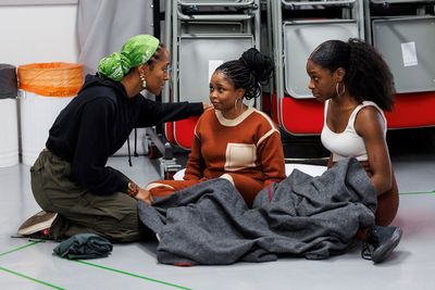 Danielle Fiamanya, Nomfusi Ngonyama and Leanne Robinson Photo