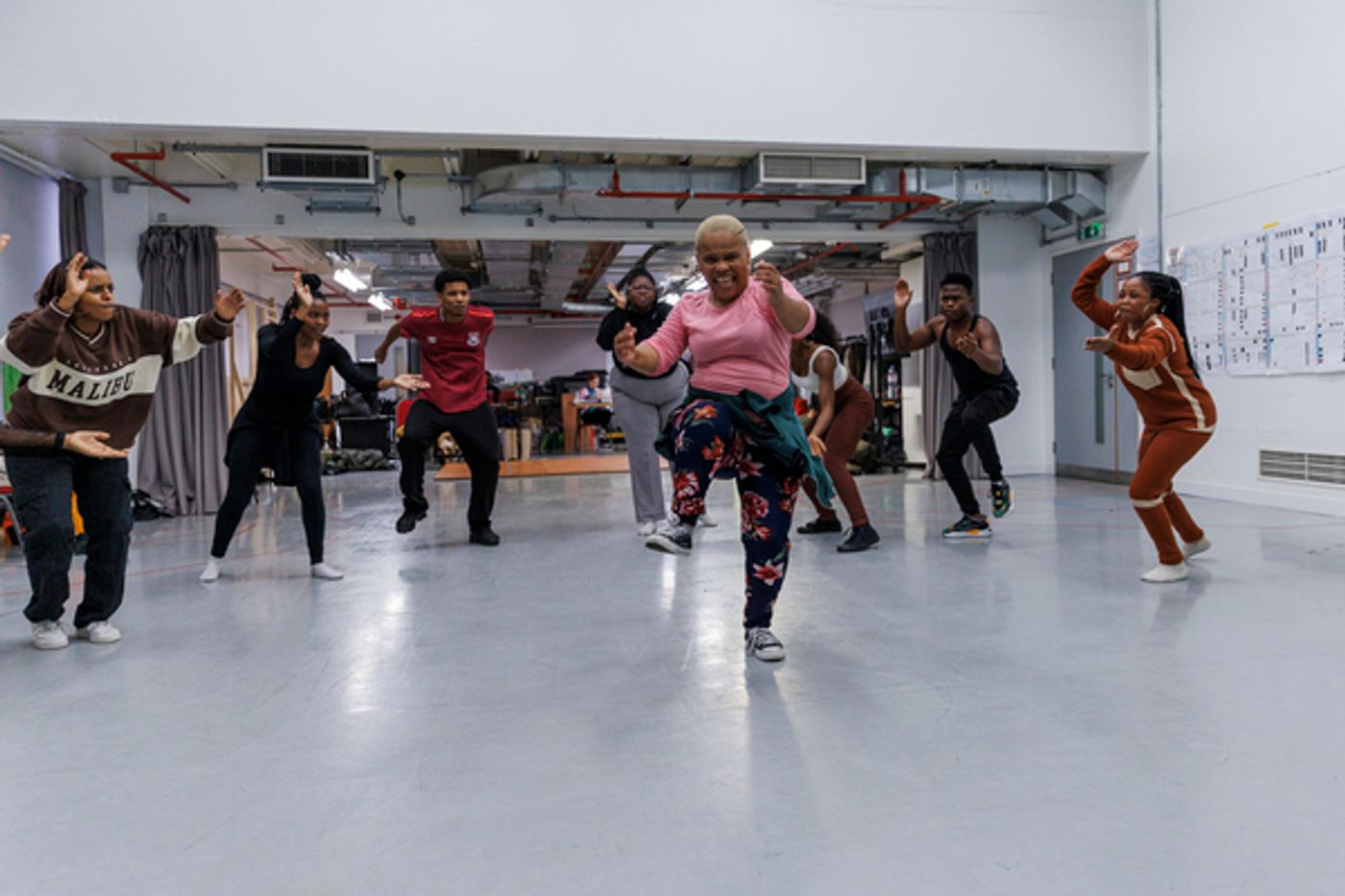 Photos/Video: First Look at Michael Luwoye and the Cast of MANDELA in Rehearsal  Image
