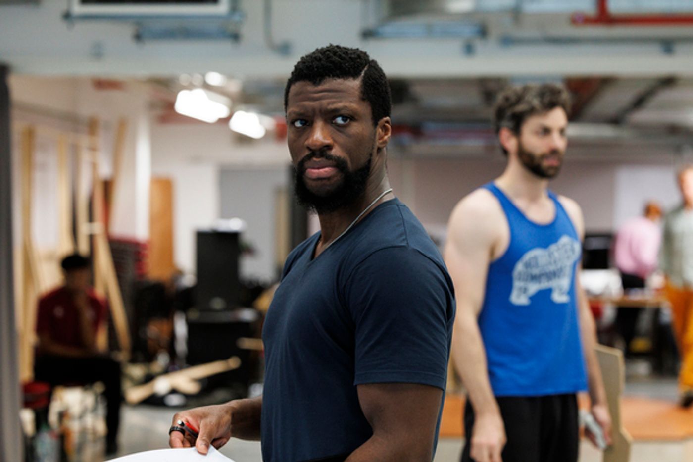Photos/Video: First Look at Michael Luwoye and the Cast of MANDELA in Rehearsal  Image