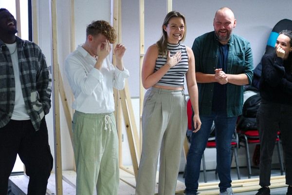 Akmed Junior Khemalai, Sam Young (Orchestrator), Kayleigh McKnight, and Adam Pearce Photo