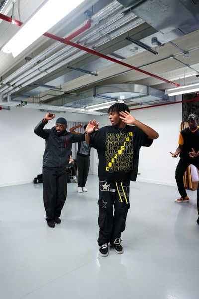 Dickson Mbi and Zion Battles Photo