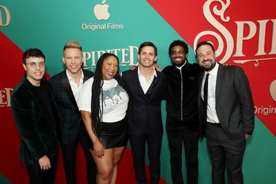 Mark Sonnenblick, Justin Paul, Sukari Jones, Benj Pasek, Khiyon Hursey, and Ian Eisen Photo