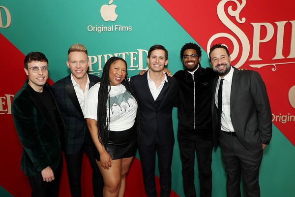 Mark Sonnenblick, Justin Paul, Sukari Jones, Benj Pasek, Khiyon Hursey, and Ian Eisen Photo
