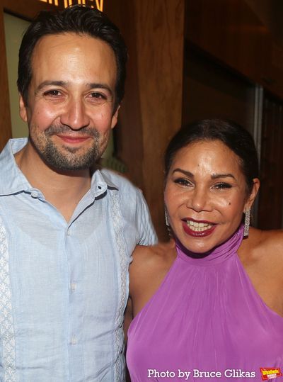 Lin-Manuel Miranda and Daphne Rubin-Vega Photo