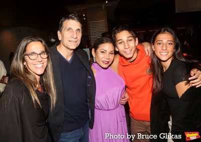 Marialisa Costanzo Marino, Tommy Costanzo, Luca Costanzo, Daphne Rubin-Vega and Lucia Photo