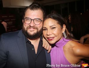 Arnulfo Maldonado and Daphne Rubin Vega @ BroadwayWorld Arnulfo Maldonado and Daphne Rubin Vega Photo