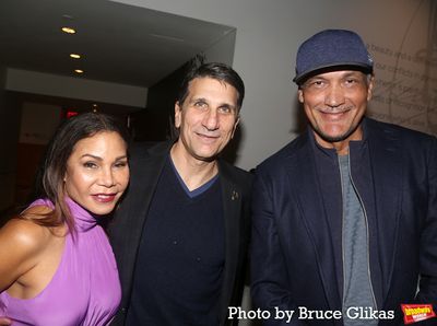 Daphne Rubin-Vega, Tommy Costanzo and Jimmy Smitts Photo