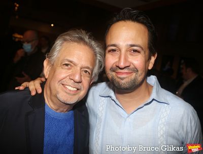 Luis A. Miranda Jr. and Lin-Manuel Miranda Photo