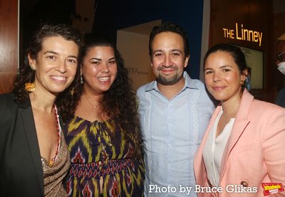 Quiara Alegría Hudes, GAbi Sanchez, Lin-Manuel Miranda and Vanessa Nadal Miranda Photo