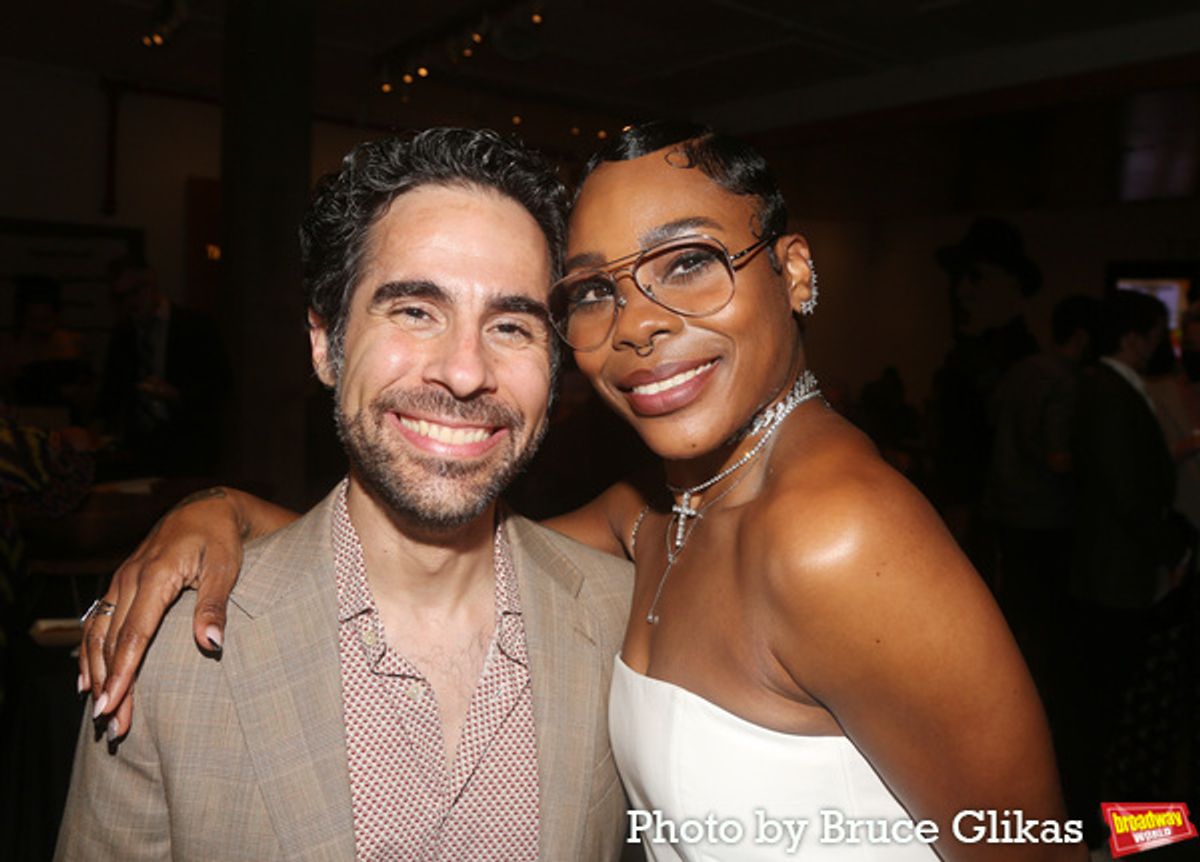 Alex Lacamoire and Ebony Williams at 