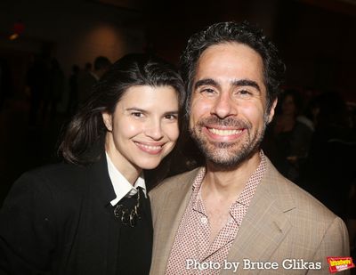 Ileana Ferreras and Alex Lacamoire Photo