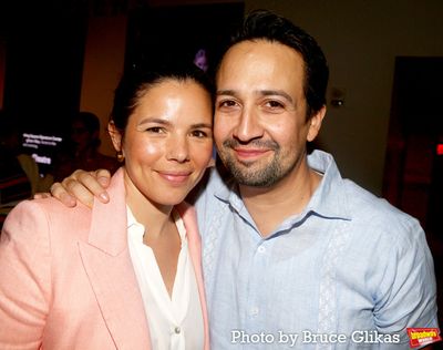 Vanessa Nadal Miranda and Lin-Manuel Miranda  Photo