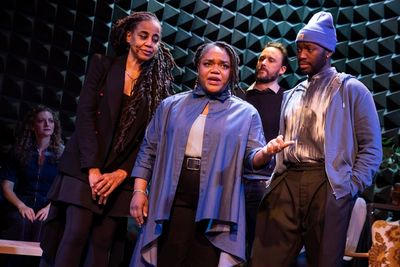 Suzan-Lori Parks, Kenita Miller, Greg Keller, and Leland Fowler  Photo