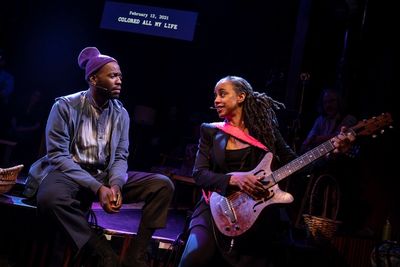Leland Fowler and Suzan-Lori Parks  Photo