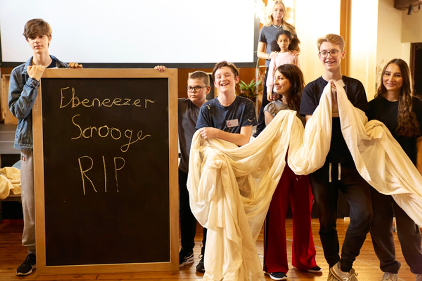 Photos: Go Inside Rehearsals for A CHRISTMAS CAROL at Rose Theatre  Image