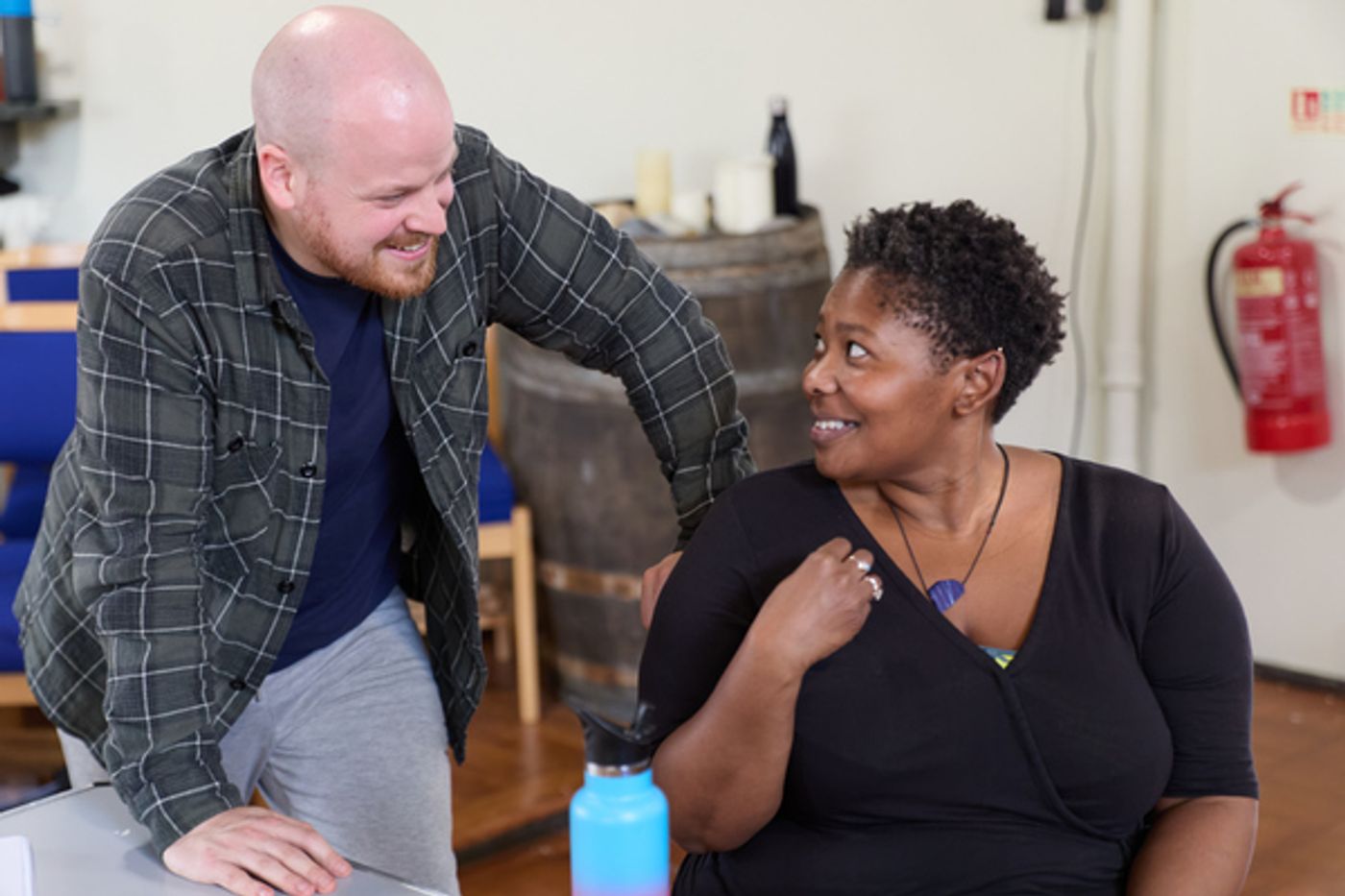 Photos: Go Inside Rehearsals for A CHRISTMAS CAROL at Rose Theatre  Image