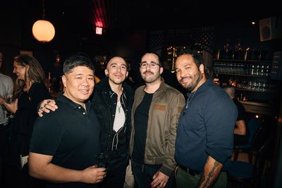 Wilson Chin, Lawrence Moten and Guests Photo