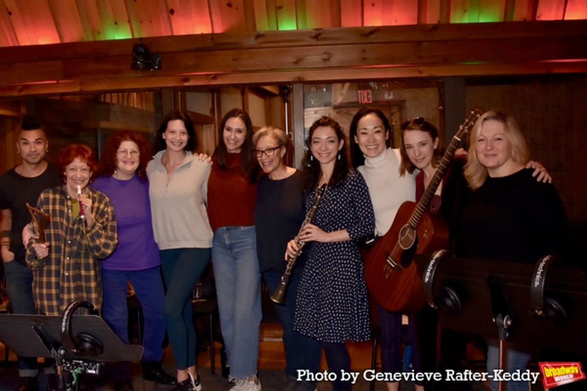 Andros Rodriguez (Engineer) and Lynn Pinto (Producer) join with Margery Cohen, Barbara Tirrell, Leslie Blake Walker, Miriam Ali, Debra Cardona, Julie Benko, Masumi Iwai and Ephie Aardema at 