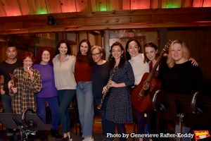 Andros Rodriguez (Engineer) and Lynn Pinto (Producer) join with Margery Cohen, Barbara Tirrell, Leslie Blake Walker, Miriam Ali, Debra Cardona, Julie Benko, Masumi Iwai and Ephie Aardema @ BroadwayWorld Andros Rodriguez (Engineer) and Lynn Pinto (Producer) join with Margery Cohen, Barbar Photo
