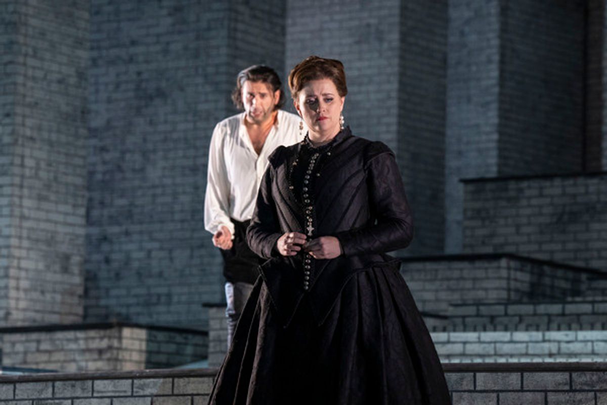 Joshua Guerrero and Rachel Willis-Sorensen at 