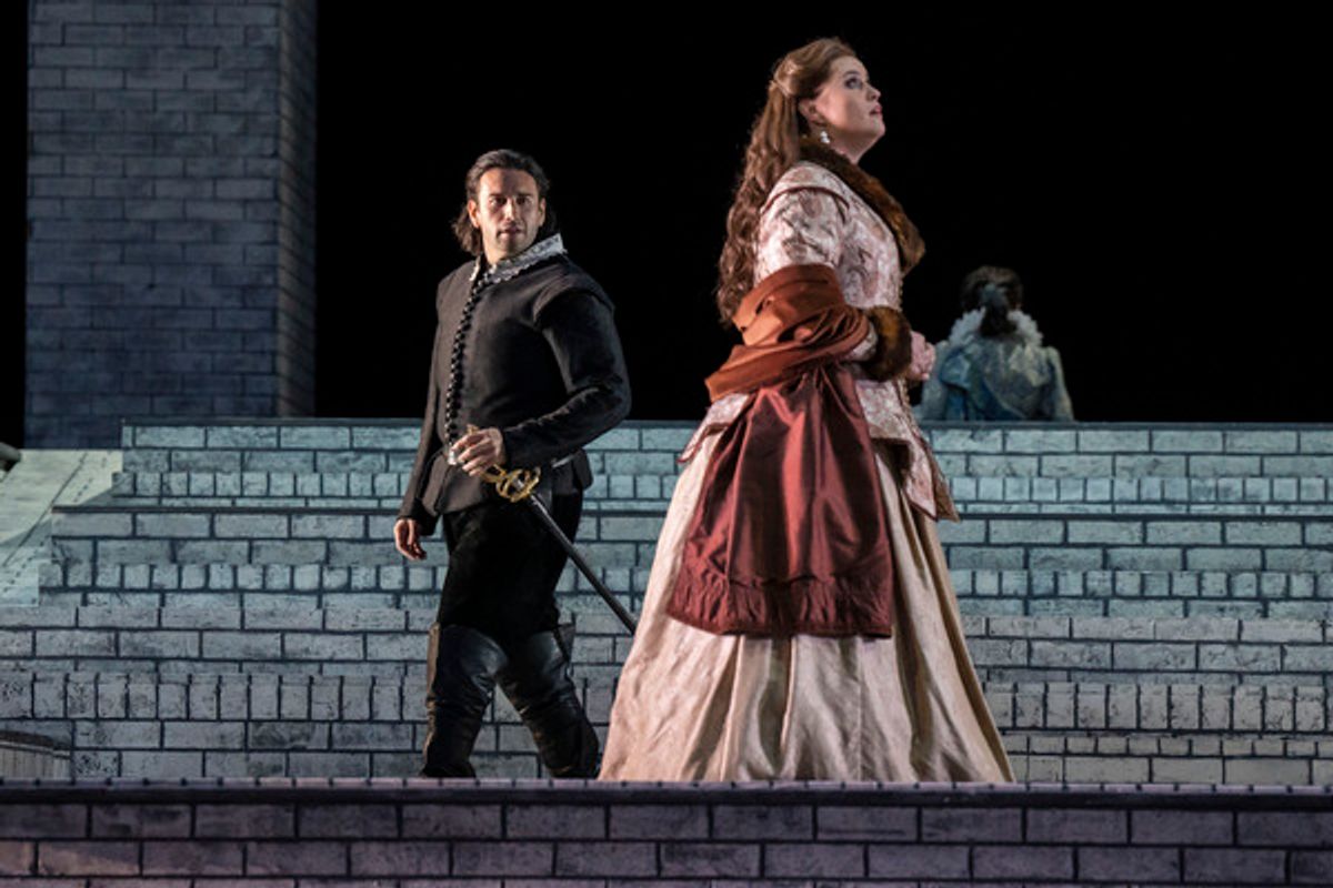 Joshua Guerrero and Rachel Willis-Sorensen at 