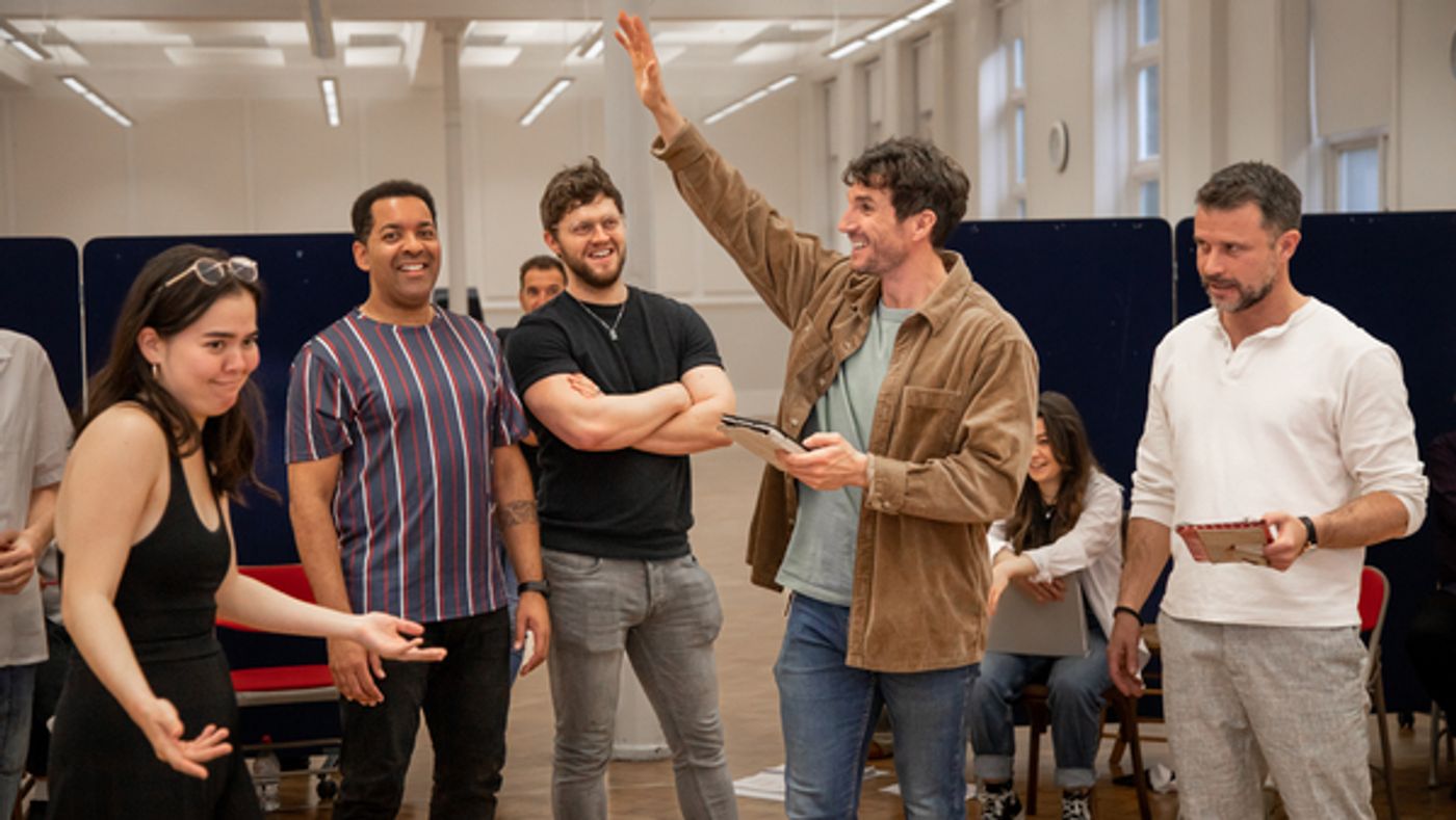 Photos: See James Darch, Daisy Wood-Davis & More in Rehearsals for GLORY RIDE at The Other Palace Theatre  Image
