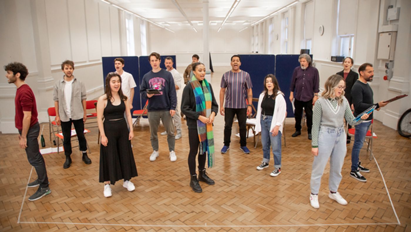 Photos: See James Darch, Daisy Wood-Davis & More in Rehearsals for GLORY RIDE at The Other Palace Theatre  Image
