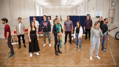 The cast  Photo
