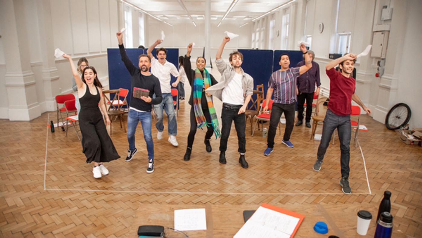 Photos: See James Darch, Daisy Wood-Davis & More in Rehearsals for GLORY RIDE at The Other Palace Theatre  Image