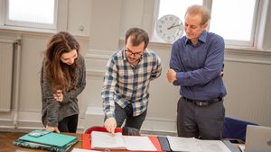 Victoria Buchholz, Greg Jarrett, Todd Buchholz Photo