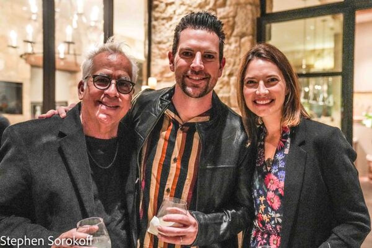 Richard Jay-Alexander, Chriss Mann, Laura Perloe Mann at 