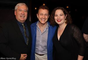 Charles Evans, Jeff Harnar, Anne Slovin Photo